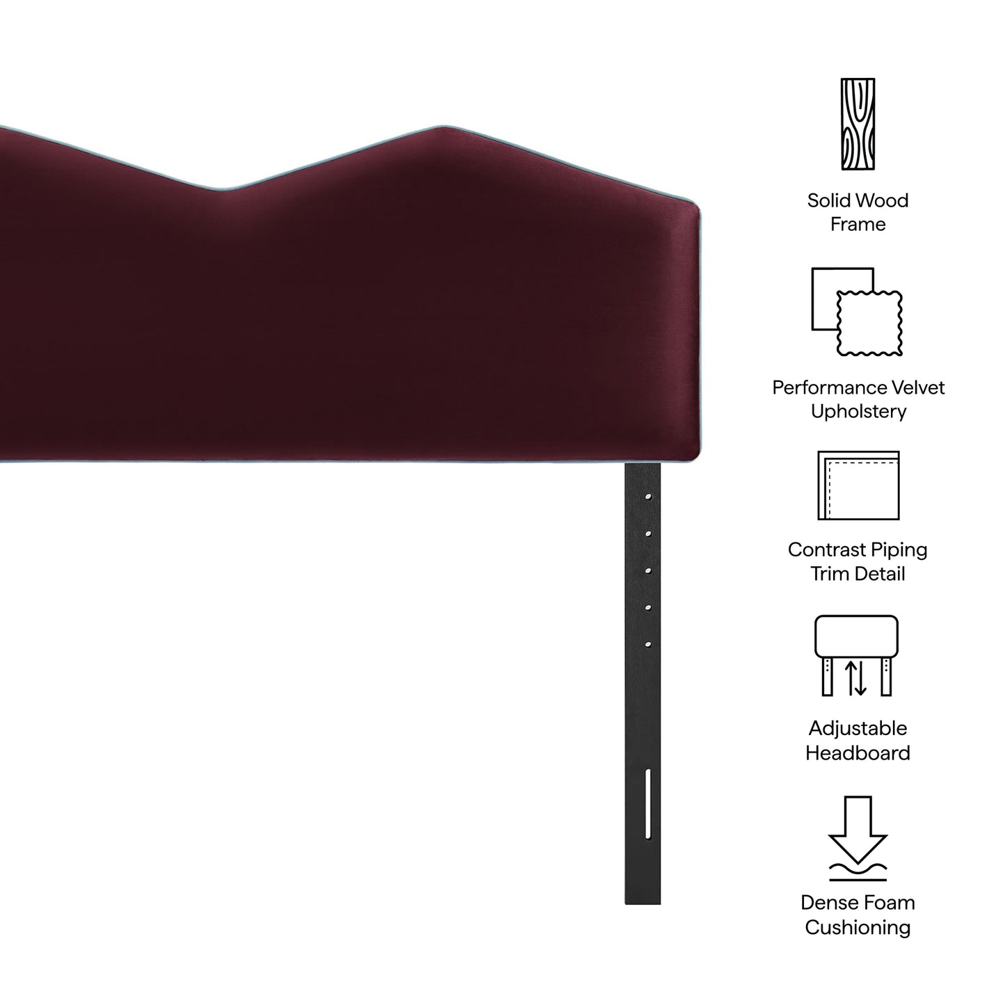 Cosette Performance Velvet Full Size Headboard by Modway