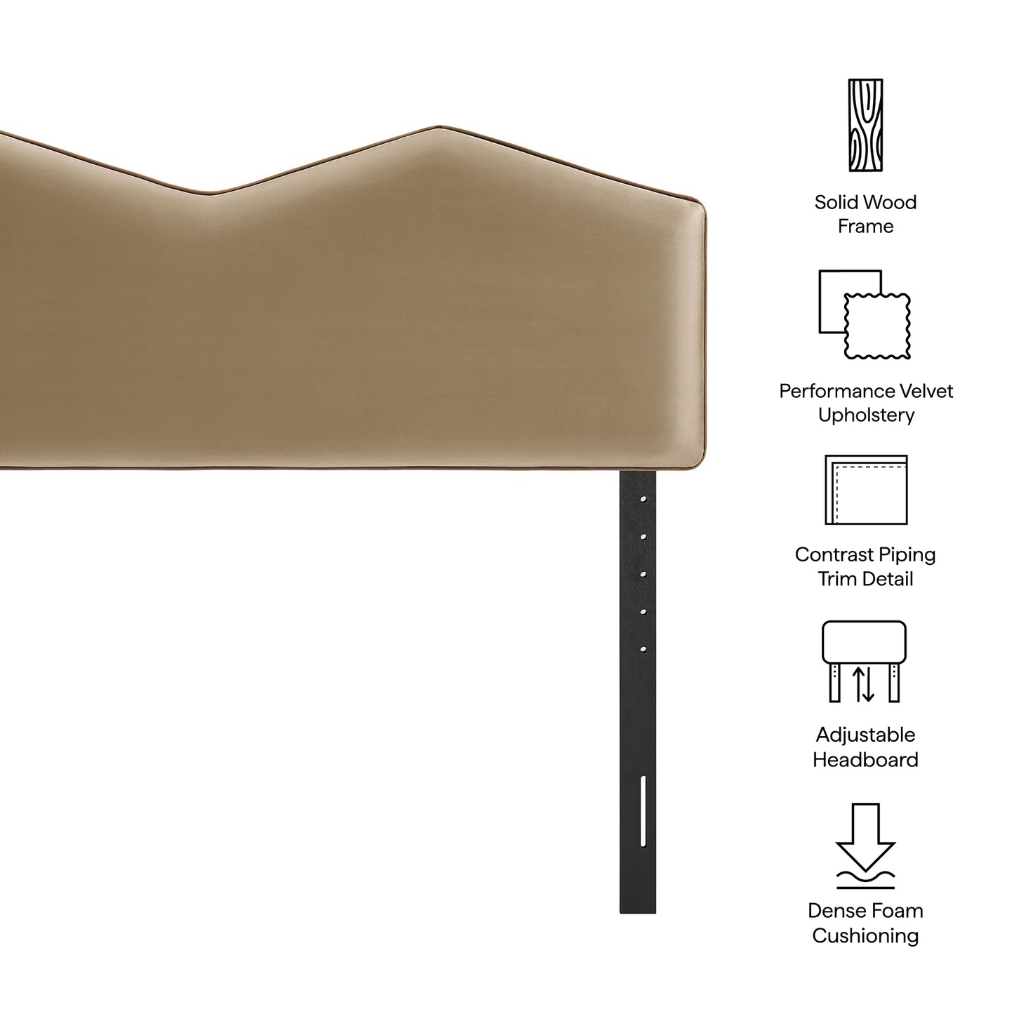 Cosette Performance Velvet Full Size Headboard by Modway