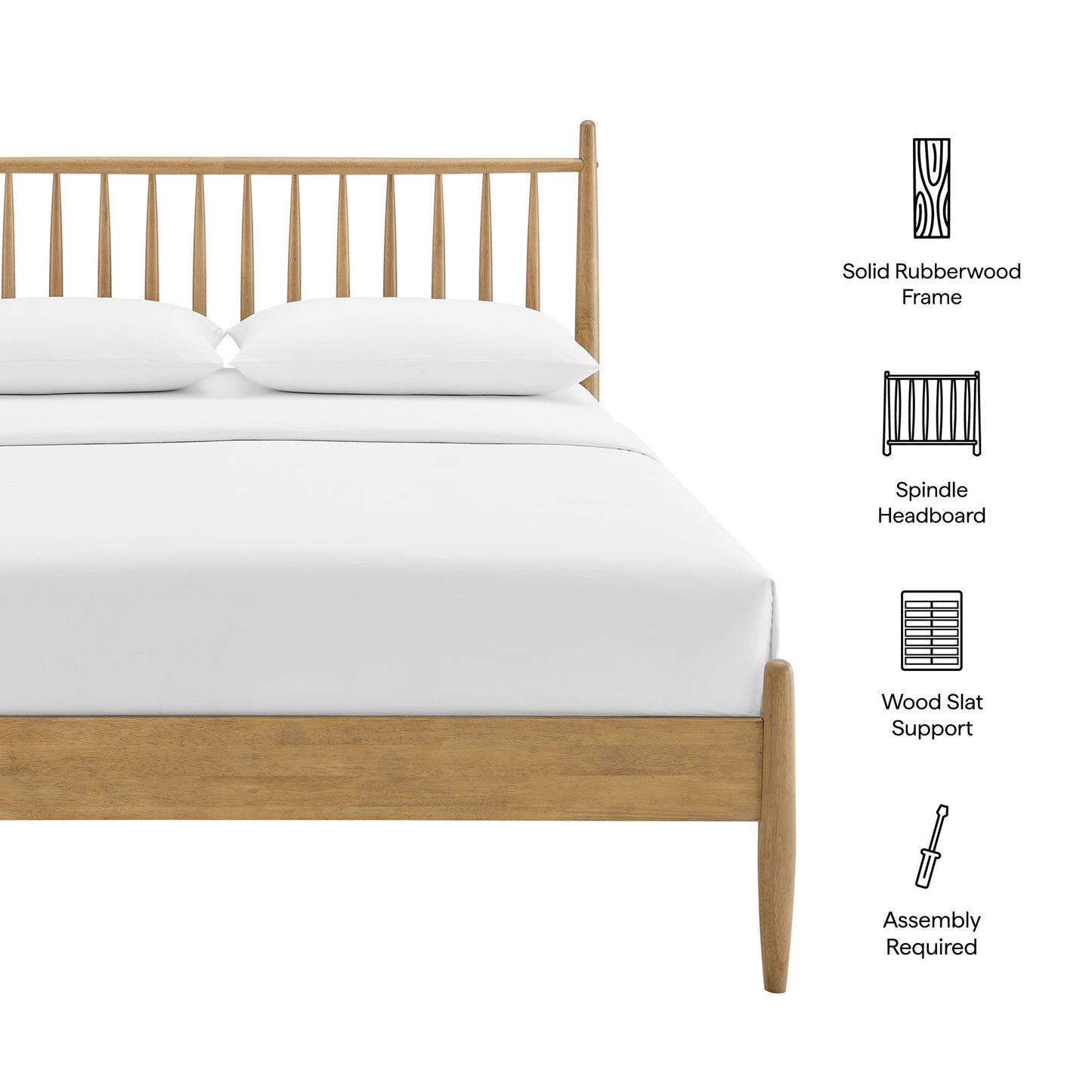 Zane Queen Size Spindle Bed by Modway