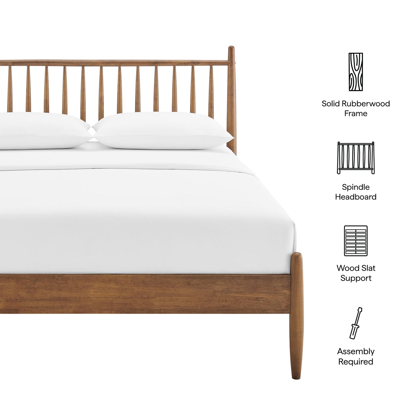 Zane Queen Size Spindle Bed by Modway