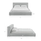 Luma Chenille Upholstered Queen Platform Bed Frame by Modway