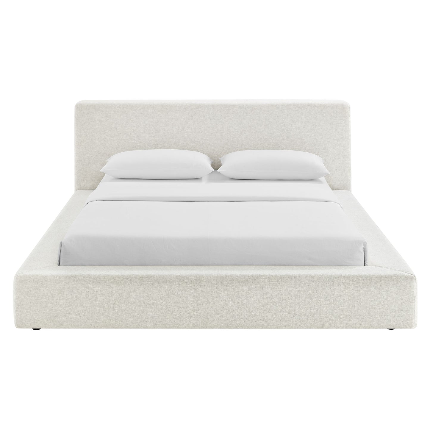 Luma Chenille Upholstered King Platform Bed Frame by Modway
