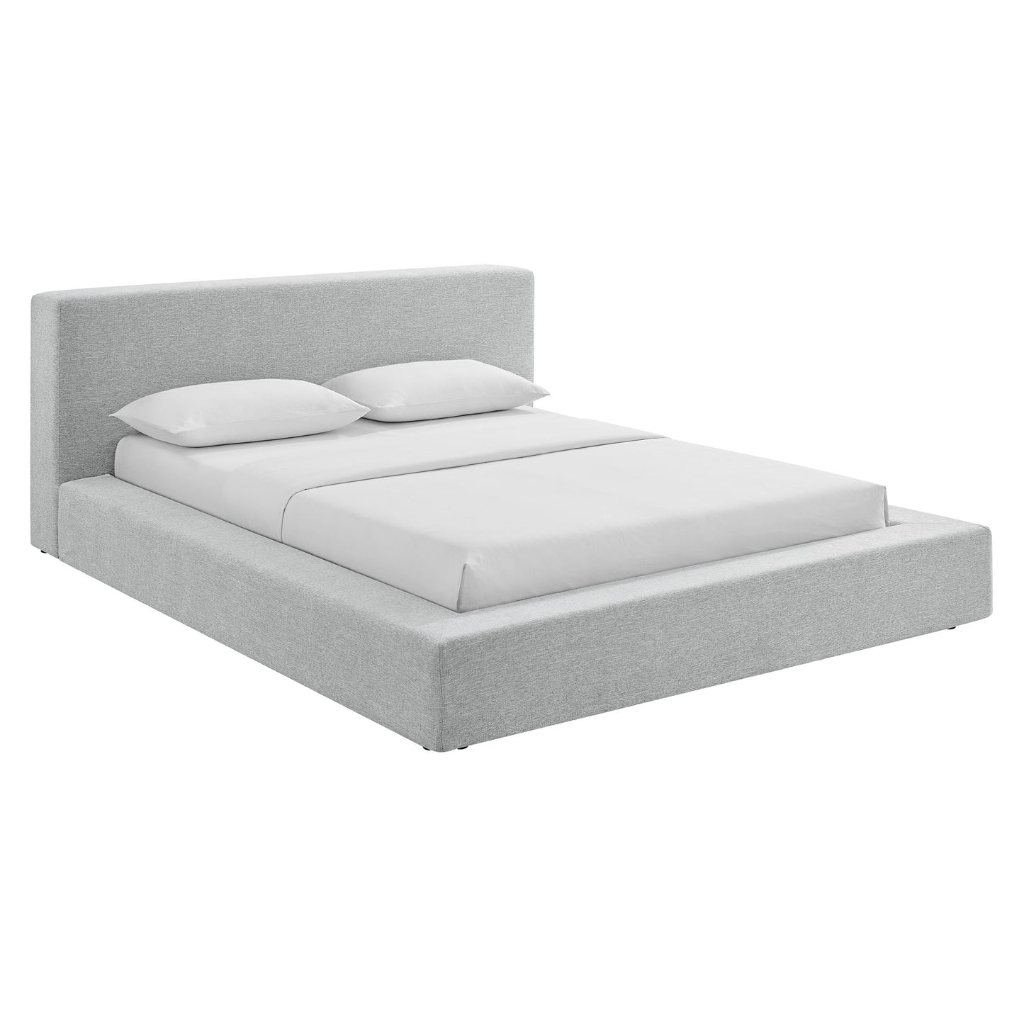 Luma Chenille Upholstered King Platform Bed Frame by Modway
