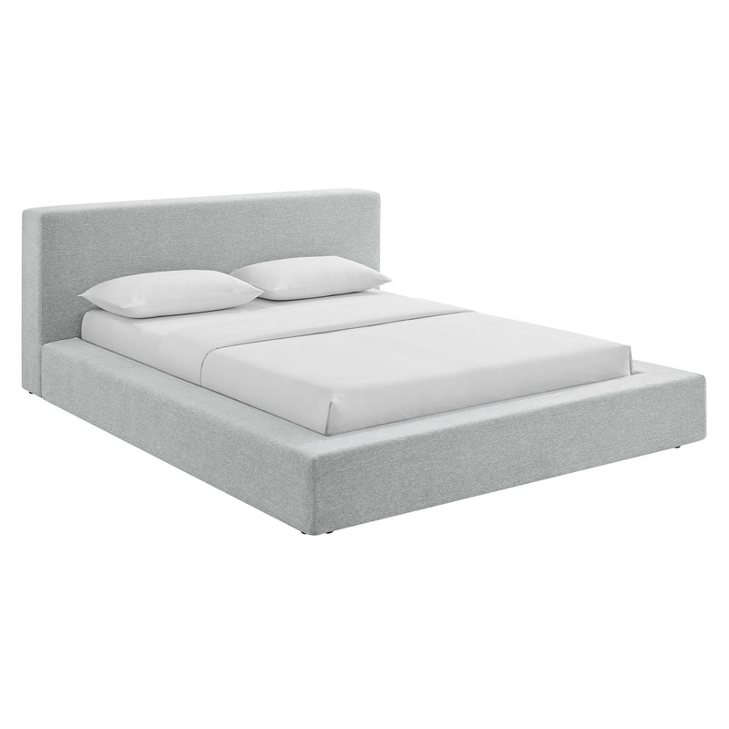 Luma Chenille Upholstered King Platform Bed Frame by Modway