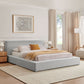 Luma Chenille Upholstered King Platform Bed Frame by Modway