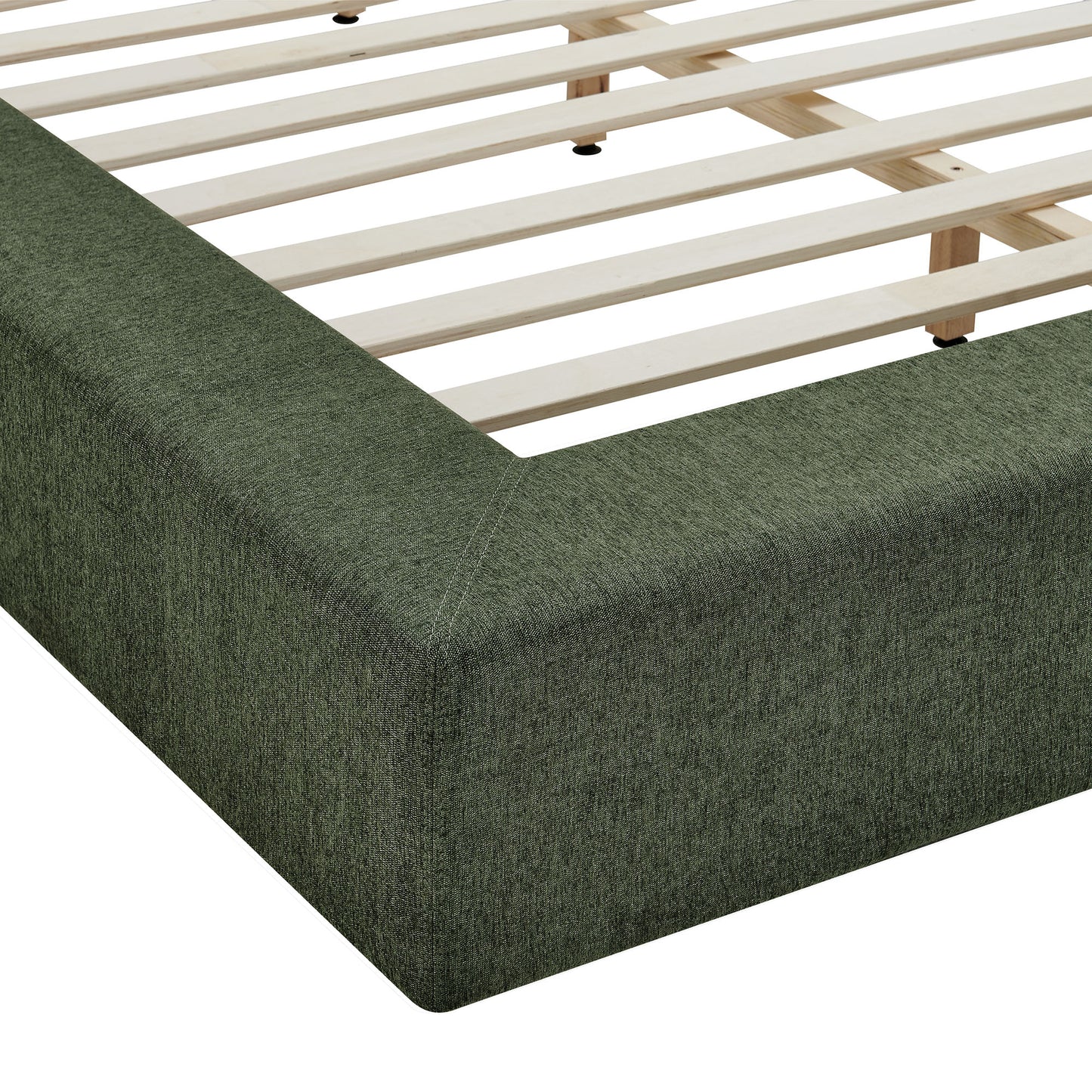 Luma Chenille Upholstered Queen Platform Bed Frame by Modway