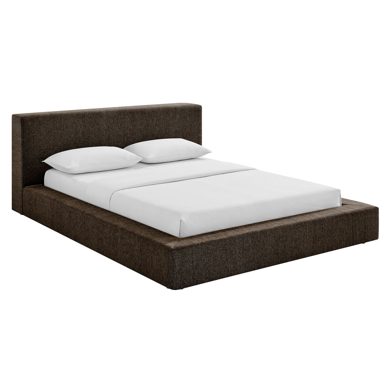 Luma Chenille Upholstered Queen Platform Bed Frame by Modway