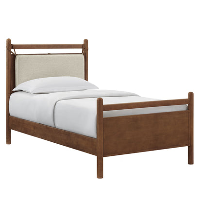 Leni Twin Size Wood Platform Bed Frame by Modway