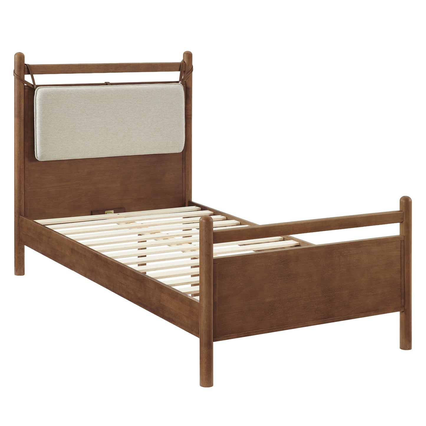 Leni Twin Size Wood Platform Bed Frame by Modway