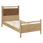 Leni Twin Size Vegan Leather and Wood Platform Bed Frame by Modway