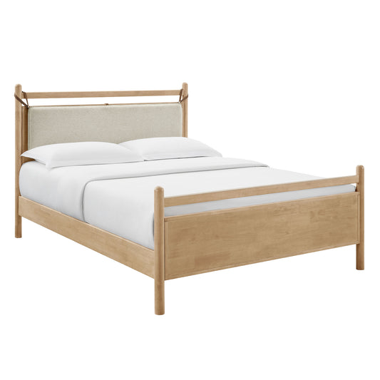 Leni Full Size Wood Platform Bed Frame by Modway