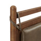 Leni Full Size Vegan Leather and Wood Platform Bed Frame by Modway
