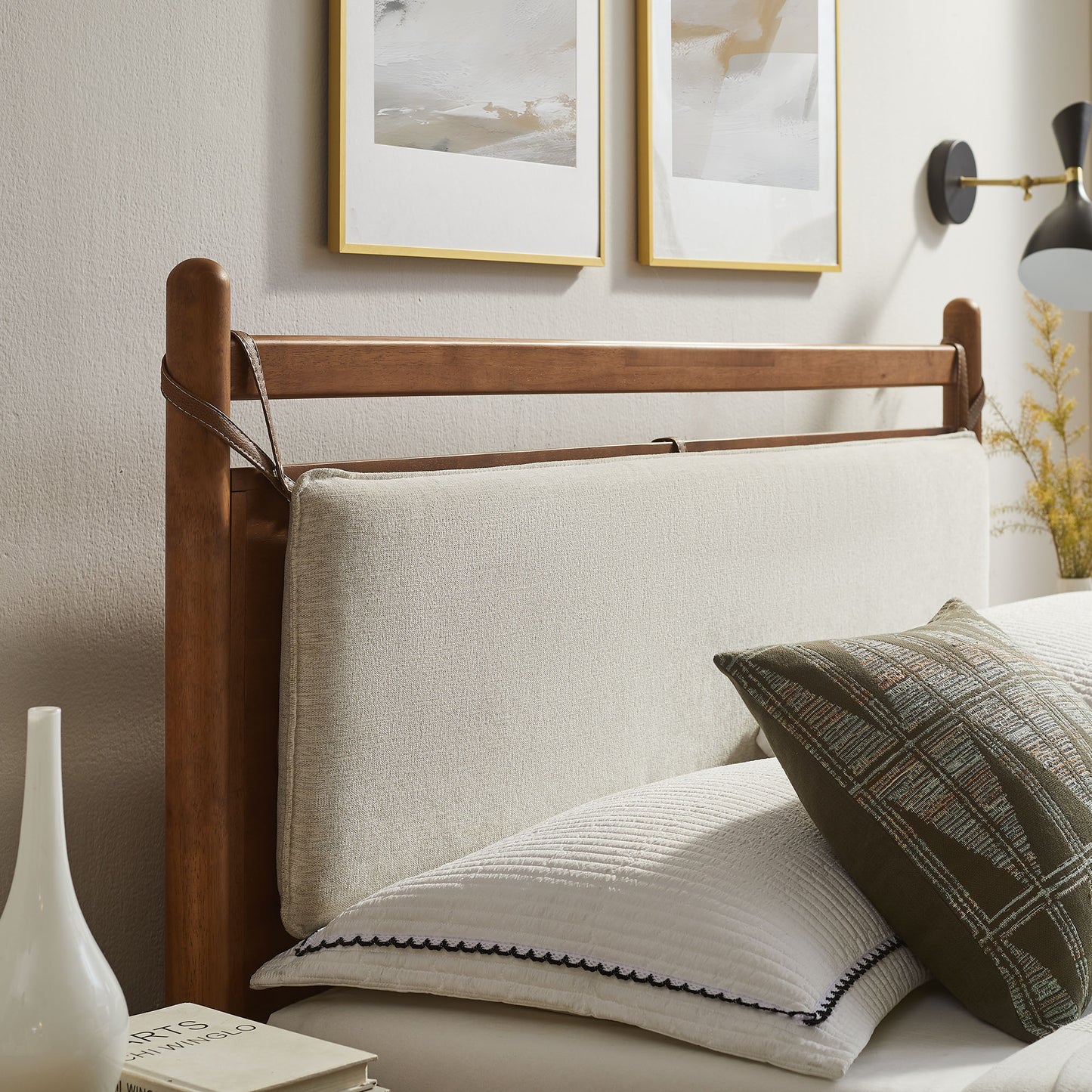Leni Queen Size Wood Platform Bed Frame by Modway