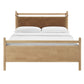 Leni Queen Size Vegan Leather and Wood Platform Bed Frame by Modway