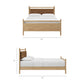 Leni Queen Size Vegan Leather and Wood Platform Bed Frame by Modway