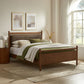 Leni Queen Size Vegan Leather and Wood Platform Bed Frame by Modway