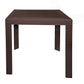 LeisureMod Mace Weave Design Outdoor Dining Table - MT31BL | Dining Tables | Modishstore - 8