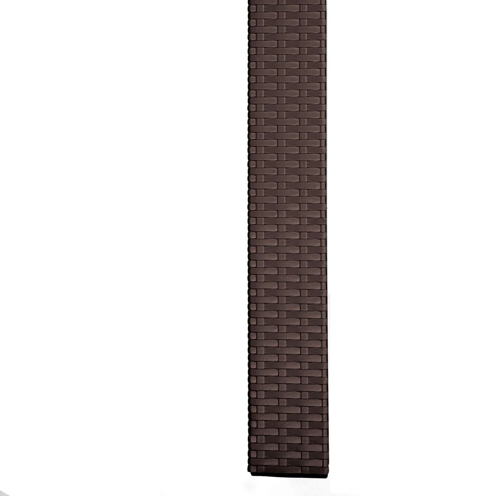 LeisureMod Mace Weave Design Outdoor Dining Table - MT55BL | Dining Tables | Modishstore - 13