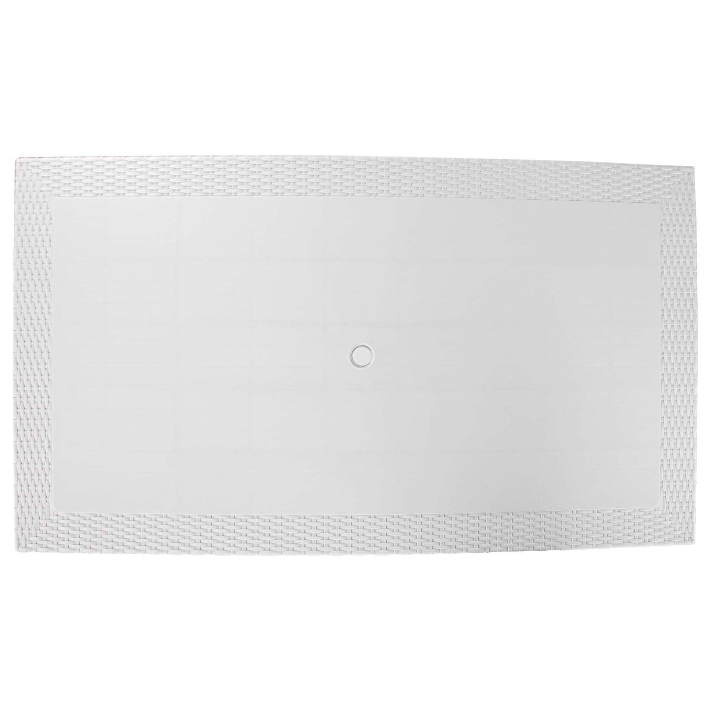 LeisureMod Kent Mid-Century 7-Piece Rectangular Outdoor Dining Set with 4 Side Chairs and 2 Armchairs | Outdoor Dining Sets | Modishstore - 47