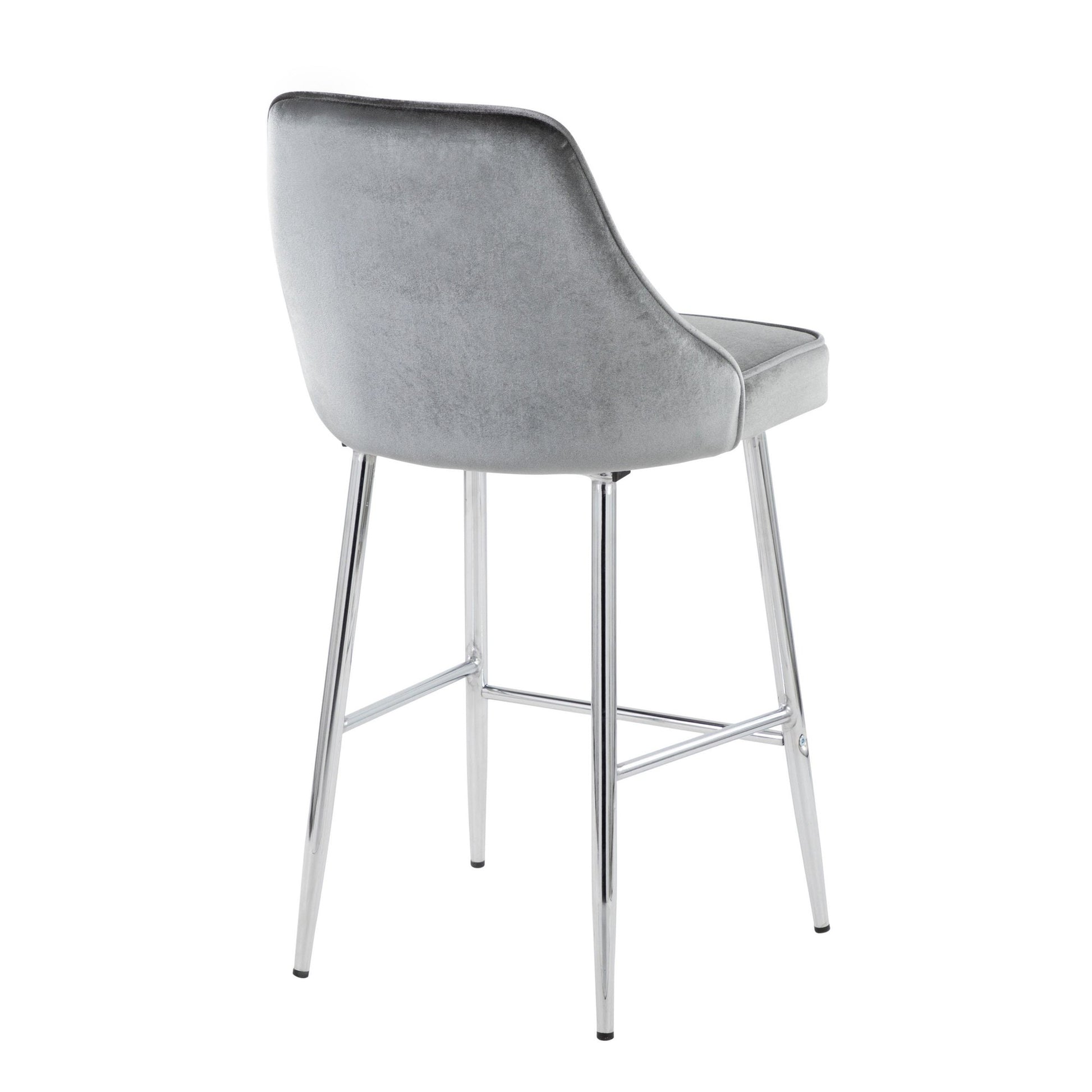 Marcel Counter Stool - Set of 2 By LumiSource - B25-MARCEL VBU2 | Counter Stools | Modishstore - 5