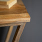 Mango Wood Triangle Console By Kalalou | Console Tables | Modishstore - 2