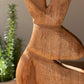 Tall Carved Wooden Rabbit On A Base By Kalalou