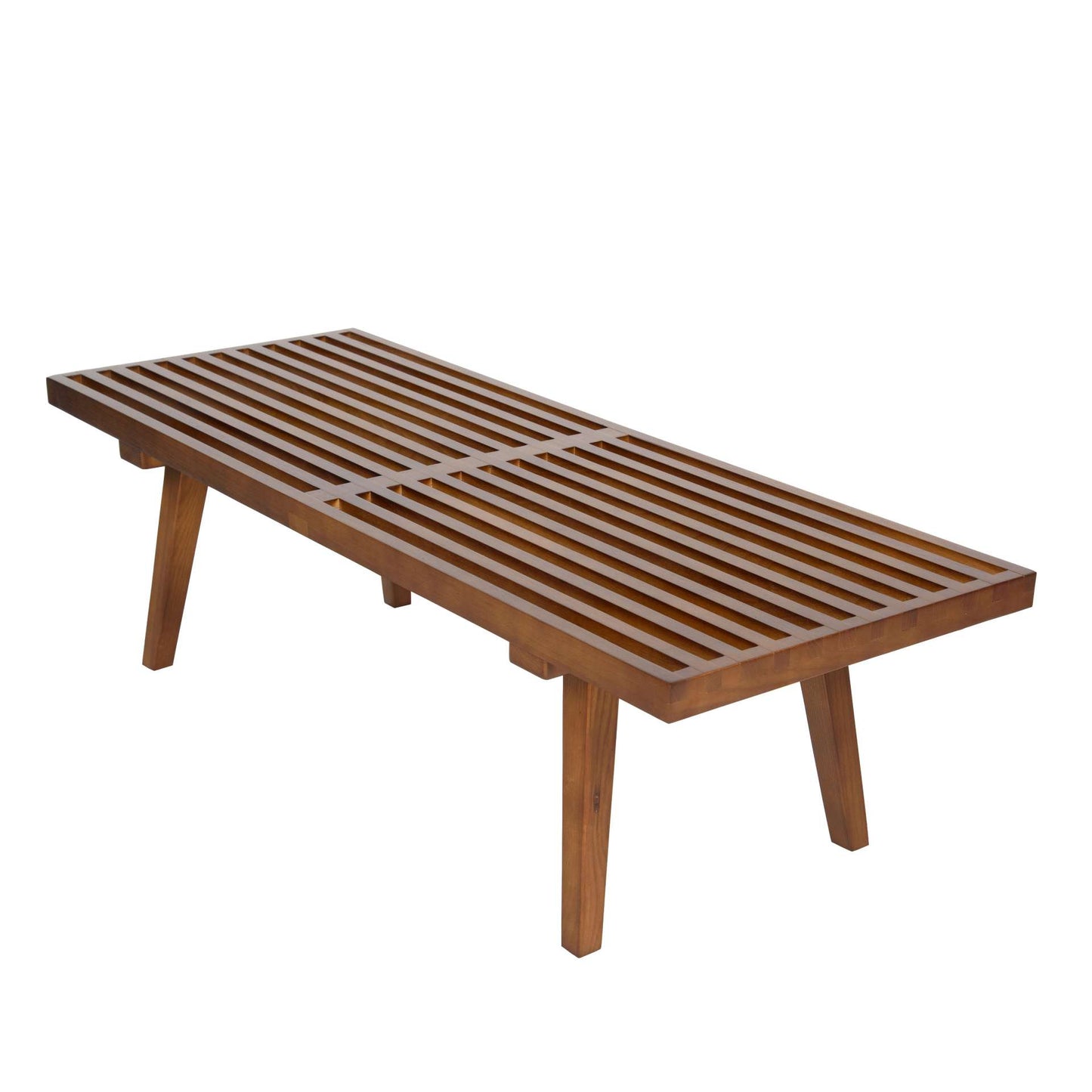 LeisureMod Mid-Century Inwood Platform Bench - 4 Feet | Benches | Modishstore - 6