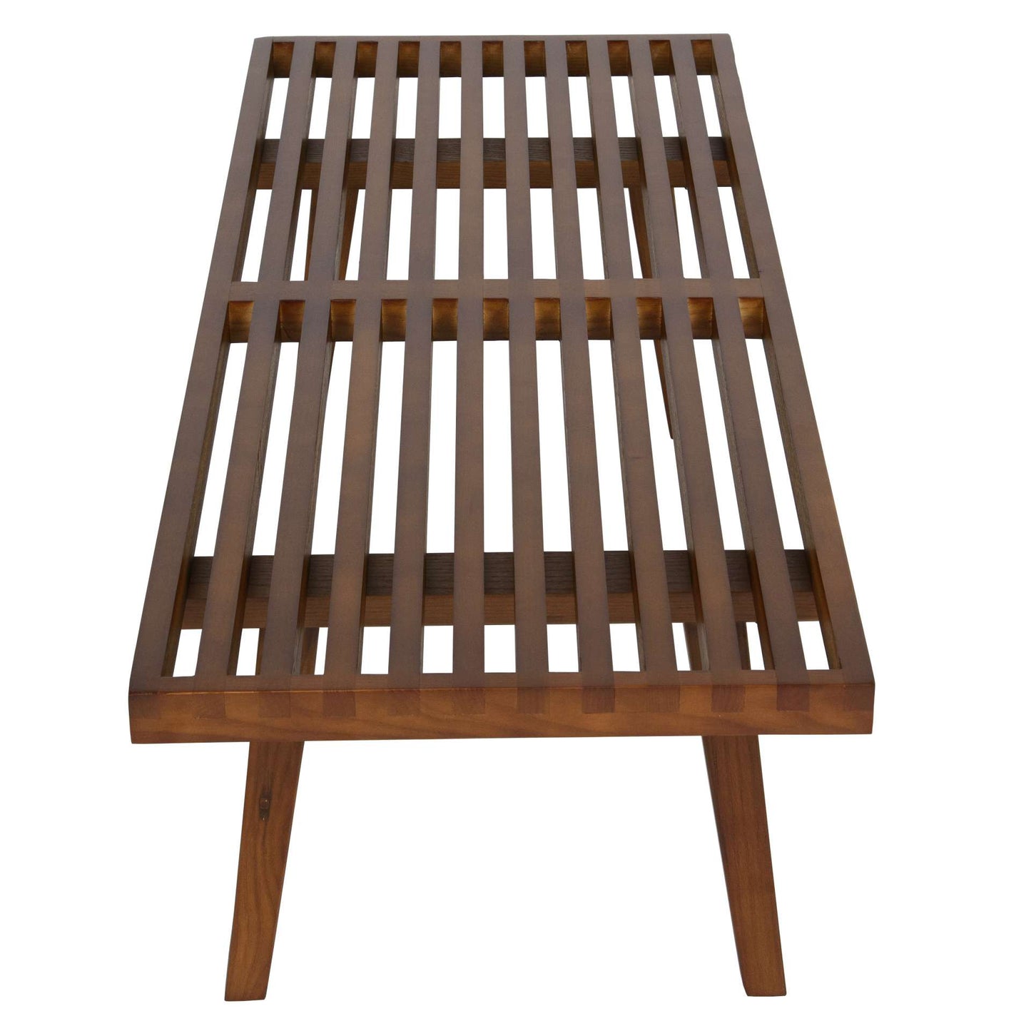 LeisureMod Mid-Century Inwood Platform Bench - 4 Feet | Benches | Modishstore - 7