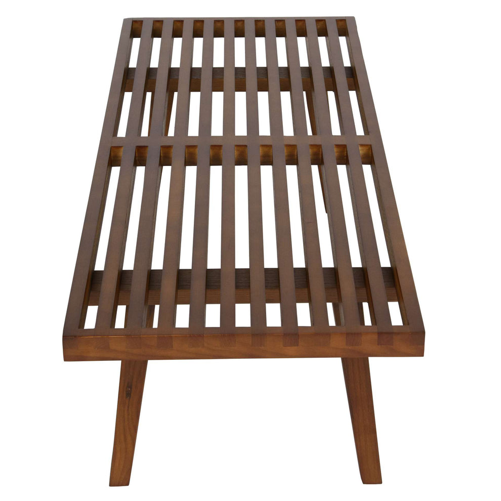 LeisureMod Mid-Century Inwood Platform Bench - 4 Feet | Benches | Modishstore - 7