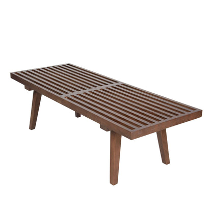 LeisureMod Mid-Century Inwood Platform Bench - 4 Feet | Benches | Modishstore - 23