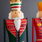 Painted Metal And Wood Nutcrackers Set Of 2 By Kalalou | Figurines | Modishstore - 2