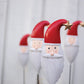 Painted Metal Santa Garden Stake By Kalalou