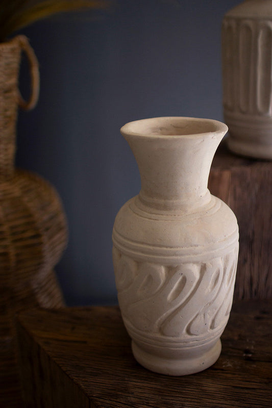 Paper Mache Vases Set Of 3 By Kalalou | Vases | Modishstore