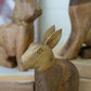 Carved Wooden Rabbits Set Of 3 By Kalalou | Animals & Pets | Modishstore - 2