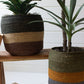 Seagrass Multi Strip Storage Baskets Set Of 2 By Kalalou | Bins, Baskets & Buckets | Modishstore - 2