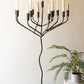 Large Forged-Iron Taper Candelabra By Kalalou