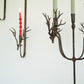 Forged Rustic Brass Deer Candelabra By Kalalou