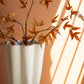 Paper Mache Tall Fluted Vase By Kalalou | Vases | Modishstore - 2
