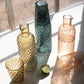 Set Of Three Bubble Glass Carafes W Tumbler - One Each By Kalalou
