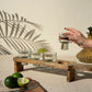 Tequila Flight - Four Glasses On A Wooden Base (Min 2) By Kalalou
