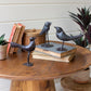 Set Of Three Black Antique Iron Birds (Min 2) By Kalalou | Animals & Pets | Modishstore