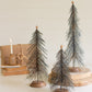 Wire Christmas Topiaries With Wooden Bases Set Of 3 By Kalalou | Christmas Trees | Modishstore
