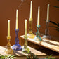 Glass Taper Candle Holders Set Of 6 By Kalalou | Candle Holders | Modishstore - 2