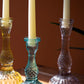 Glass Taper Candle Holders Set Of 6 By Kalalou | Candle Holders | Modishstore - 4
