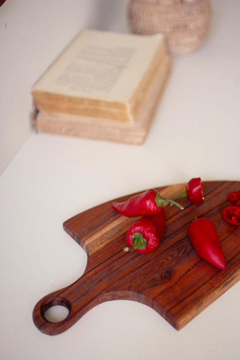 Hanging Acacia Wood Cutting Boards By Kalalou | Cutting & Serving Boards | Modishstore - 5