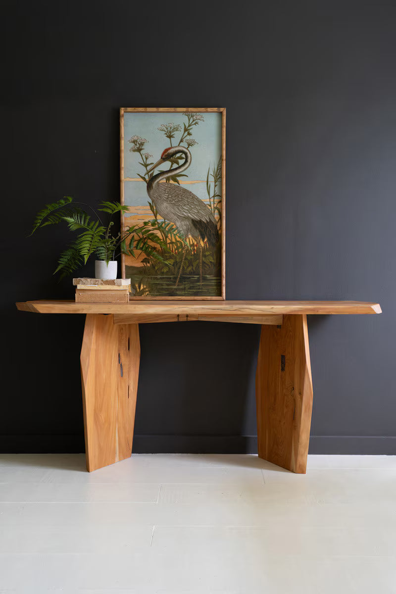 Recycled Wood Console Table By Kalalou