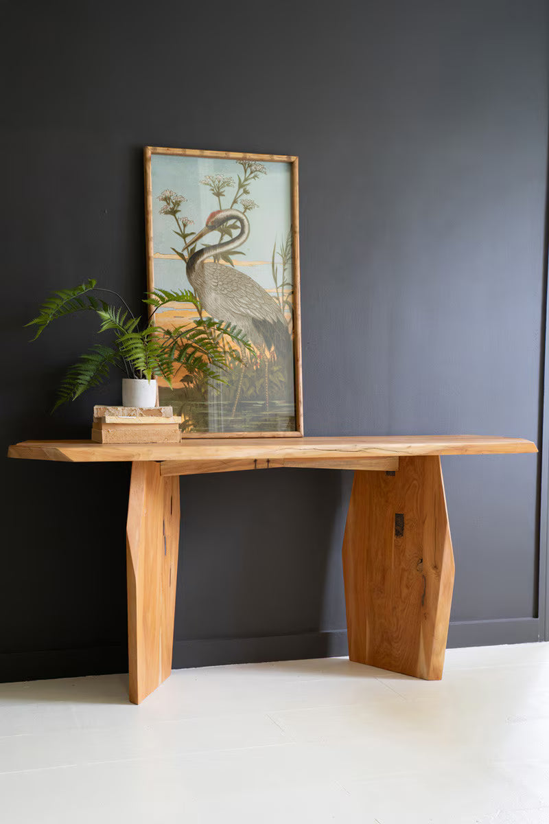 Recycled Wood Console Table By Kalalou