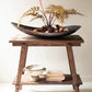 Large Oval Iron Bowl By Kalalou
