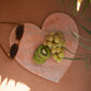 Pink Marble Heart Cheese Board (Min 2) By Kalalou