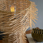 Cane Table Lamp And Shade By Kalalou | Table Lamps | Modishstore - 2